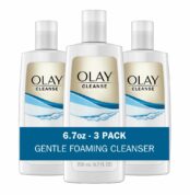 Olay Cleanse Gentle Foaming Face Cleanser for Sensitive Skin, Fragrance Free, 6.7 Fl Oz (Pack of 3) Best Price