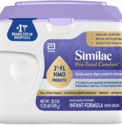 Similac Pro-Total Comfort Infant Formula With Iron, Gentle, Easy-to-Digest Formula, With 2'-FL HMO for Immune Support, Non-GMO, Baby Formula Powder, 20.1-oz Tub Best Price