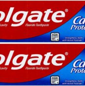 Colgate Cavity Protection Toothpaste, Creat Regular Flavor, Travel Size 1 oz (28g) - Pack of 2 Best Price