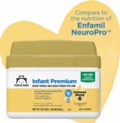 Amazon Brand - Mama Bear Infant Milk-Based Baby Formula Powder with Iron, Dual Prebiotics, Omega 3 DHA and Choline, Brain, Growth, Immunity, 22.2 Ounce Cheapest Price