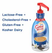 Nestle Coffee mate Coffee Creamer, French Vanilla, Concentrated Liquid Pump Bottle, Non Dairy, No Refrigeration, 50.7 Fl. Oz (Pack of 2) Cheapest Price