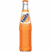 Mexican Fanta Orange Glass Bottle, 12 fl oz, 24 Pack Best Price