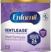 Enfamil Gentlease Baby Formula, Reduces Fussiness, Crying, Gas and Spit-up in 24 hours, DHA & Choline to support Brain development, Value Powder Can, 19.9 Oz Best Price