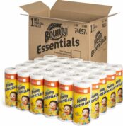 Bounty Paper Towels, White, Regular Roll, 40 Sheets Per Roll (Case of 30) Best Price