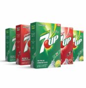 7-UP, Variety Pack – Powder Drink Mix - (5 boxes, 30 sticks) – Sugar Free & Delicious, Makes 30 flavored water beverages Best Price