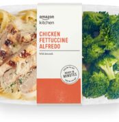 Amazon Kitchen, Chicken Fettuccine Alfredo with Broccoli, Single Serve Meal, 12 oz Best Price