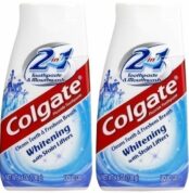 Colgate 2-in-1 Whitening With Stain Lifters Toothpaste 4.60 Oz (4 Packs) (Packaging May Vary) Best Price