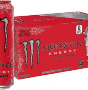Monster Energy Ultra Red, Sugar Free Energy Drink, 16 Ounce (Pack of 15) Best Price
