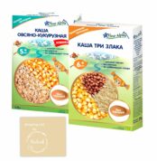 Baby Cereal Bundle by MODOVIK. Include Two-6.17 Oz Boxes Each of Fleur Alpine Gluten Free, Organic Oatmeal Corn Cereal and 3 Grain-Blend Baby Food and a MODOVIK Shopping List. Ideal Baby Food Stage 1. Best Price