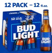 Bud Light Beer, 12 Pack Beer - 12 FL OZ Bottles Cheapest Price