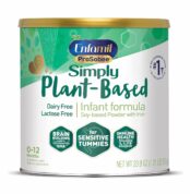 Plant based Lactose-free Baby Formula, Enfamil ProSobee for Sensitive Tummies, Soy-based, Plant Sourced Protein, Lactose-free, Milk free, 20.9 Ounce (Pack of 1) (Packaging May Vary) Best Price