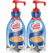 Nestle Coffee mate Coffee Creamer, French Vanilla, Concentrated Liquid Pump Bottle, Non Dairy, No Refrigeration, 50.7 Fl. Oz (Pack of 2) Best Price