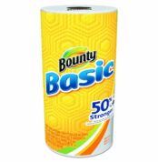 Bounty 92976CT Basic Paper Towels, 10.19 x 10.98, 1-Ply, 44 Per Roll (Case of 30 Rolls) Cheapest Price