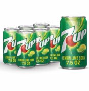 7UP Lemon Lime Soda, 7.5 Fl Oz Cans, 6 Pack Best Price