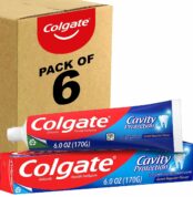 Colgate Cavity Protection Toothpaste with Fluoride, Great Regular Flavor, 6 Ounce (Pack of 6) Best Price