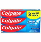 Colgate Cavity Protection Toothpaste With Fluoride, 6 Oz, Pack of 3 Best Price