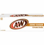 A&W Diet Cream Soda, 12 Fl Oz (Pack of 24) Best Price