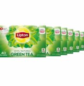 Lipton Green Tea Bags, Hot or Iced, 40 Count (Pack of 6) Best Price