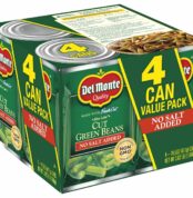 Del Monte Cut Blue Lake Green Beans With No Added Salt 4-14.5 Oz. Can, 14.5 Oz Cheapest Price