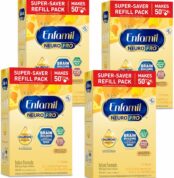 Enfamil NeuroPro Baby Formula, Milk-Based Infant Nutrition, MFGM* 5-Year Benefit, Expert-Recommended Brain-Building Omega-3 DHA, Exclusive HuMO6 Immune Blend, Non-GMO, 125.6 oz Best Price